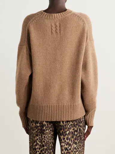 Nili Lotan Donnika Merino Wool And Cashmere-blend Sweater | Thumbnail 4 Nili Lotan Donnika Merino Wool And Cashmere-blend Sweater | Thumbnail 4