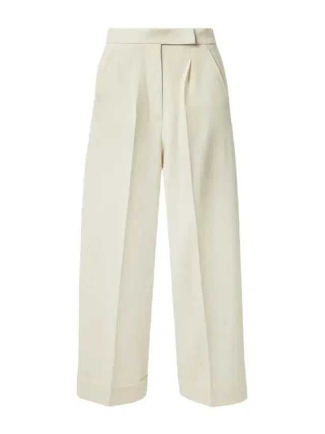 Pleated Wool-blend Wide-leg Pants
