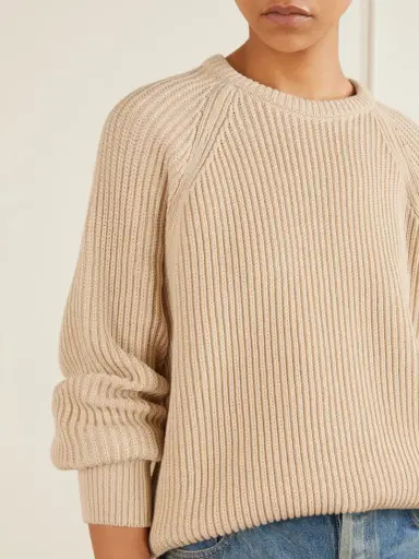 Saint Laurent Ribbed-knit Cotton Sweater | Thumbnail 5 Saint Laurent Ribbed-knit Cotton Sweater | Thumbnail 5
