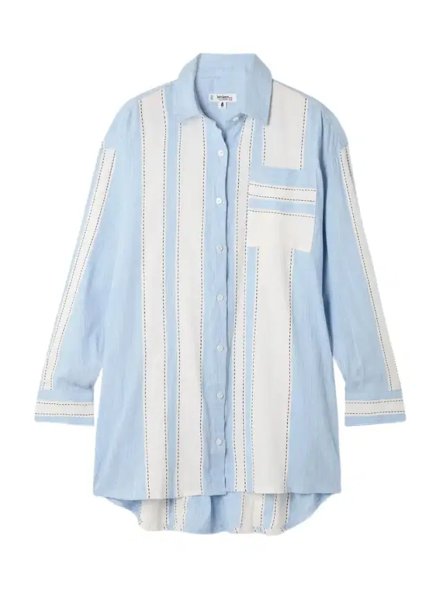 Mariam Striped Cotton-blend Shirt