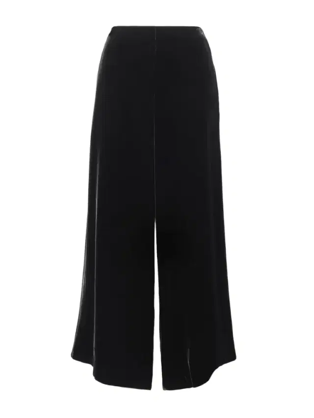 Elezar Velvet Wide-leg Pants