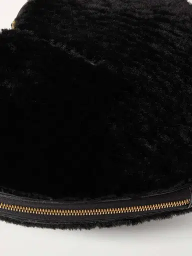 Alaïa Le Coeur Leather-trimmed Shearling Shoulder Bag | Thumbnail 4