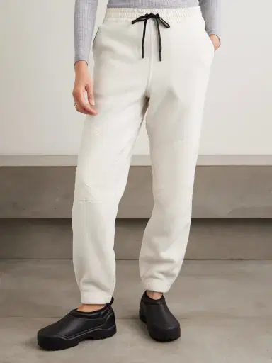 Moncler Grenoble Shell-paneled Fleece Tapered Sweatpants | Thumbnail 3