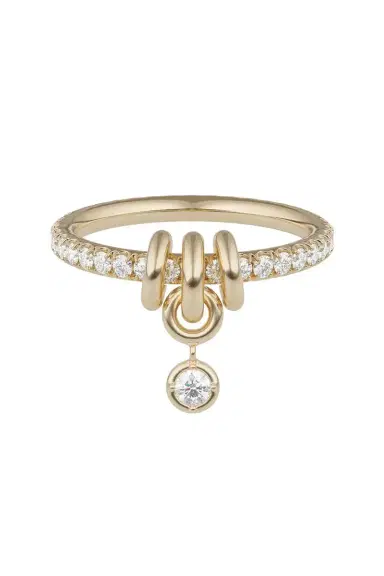 Spinelli Kilcollin Diamond Pave Pia YG Ring | Thumbnail 1