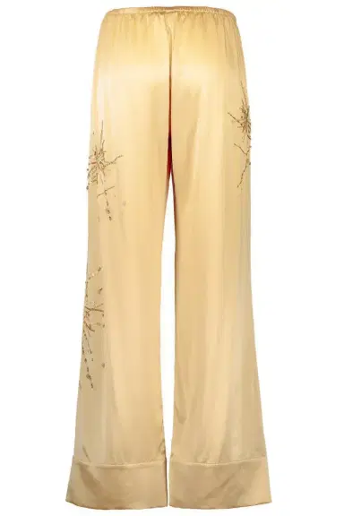 BERNADETTE Louis Pyjama Pants - Gold Yellow Sparkle | Thumbnail 5