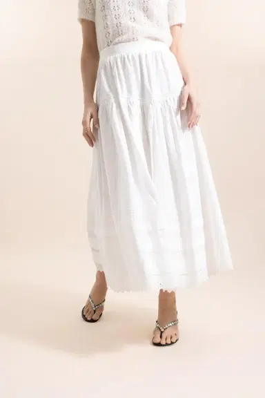 DÔEN Sebastiane Midi Skirt | Thumbnail 3