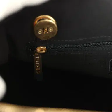 Chanel Chanel Small Bowling Bag Black Suede Antique Gold Hardware | Thumbnail 10