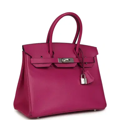 HERMÈS Hermes Birkin 30 Rose Poupre Epsom Palladium Hardware | Thumbnail 2 HERMÈS Hermes Birkin 30 Rose Poupre Epsom Palladium Hardware | Thumbnail 2