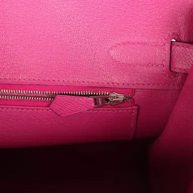 HERMÈS Hermes Birkin 30 Rose Poupre Epsom Palladium Hardware | Thumbnail 9 HERMÈS Hermes Birkin 30 Rose Poupre Epsom Palladium Hardware | Thumbnail 9