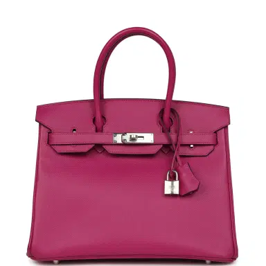 HERMÈS Hermes Birkin 30 Rose Poupre Epsom Palladium Hardware | Thumbnail 1 HERMÈS Hermes Birkin 30 Rose Poupre Epsom Palladium Hardware | Thumbnail 1
