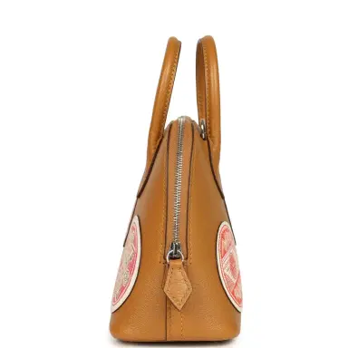 HERMÈS Hermes Mini 1923 Pique-Colle Bolide Sesame Chevre Palladium Hardware | Thumbnail 3 HERMÈS Hermes Mini 1923 Pique-Colle Bolide Sesame Chevre Palladium Hardware | Thumbnail 3