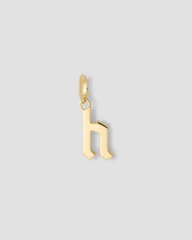 Jennifer Fisher Lower Case Gothic Letter Charm in 14K | Thumbnail 3