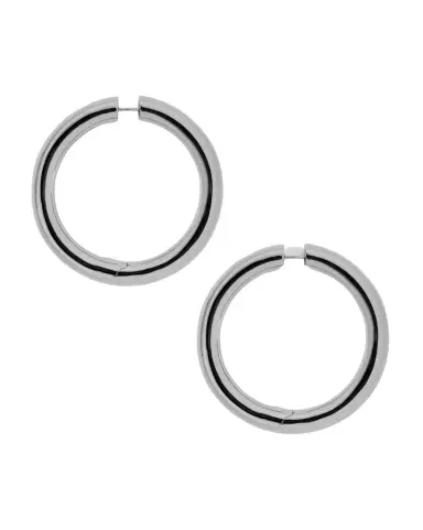Jennifer Fisher 1.5 Samira Hinged Baby Hoops | Thumbnail 1 Jennifer Fisher 1.5 Samira Hinged Baby Hoops | Thumbnail 1