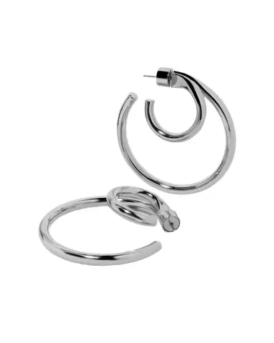 Jennifer Fisher 1.5 Double Lilly Baby Hoops | Thumbnail 1 Jennifer Fisher 1.5 Double Lilly Baby Hoops | Thumbnail 1