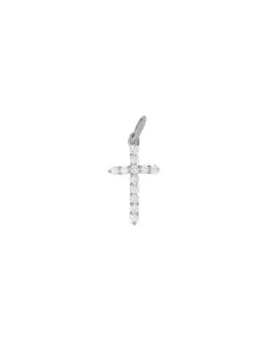 Jennifer Fisher Small Floating Diamond Cross | Thumbnail 1 Jennifer Fisher Small Floating Diamond Cross | Thumbnail 1