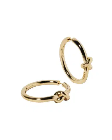 Jennifer Fisher 1.5 Knot Baby Hoops | Thumbnail 1