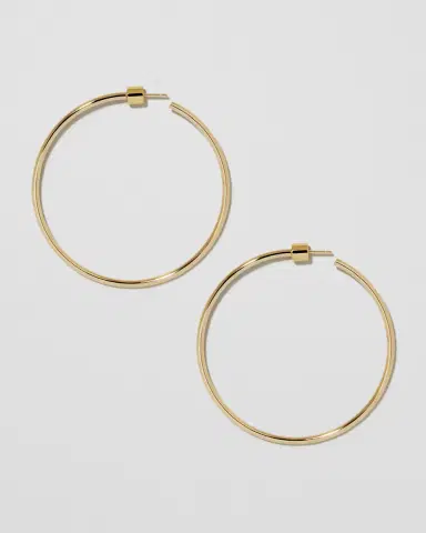 Jennifer Fisher 2 Thread Hoops | Thumbnail 2 Jennifer Fisher 2 Thread Hoops | Thumbnail 2