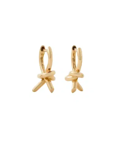 Jennifer Fisher Knot Micro Huggie | Thumbnail 1