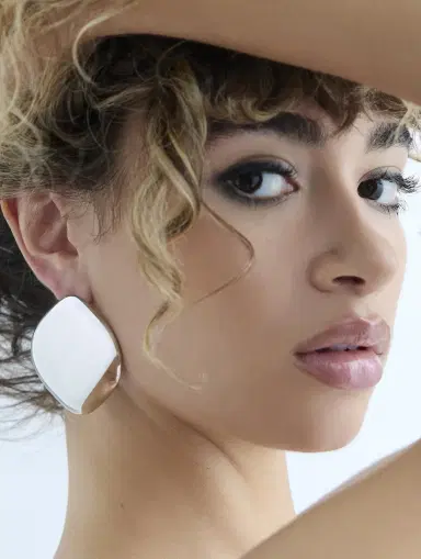 Jennifer Fisher Puffy Cushion Earrings | Thumbnail 2