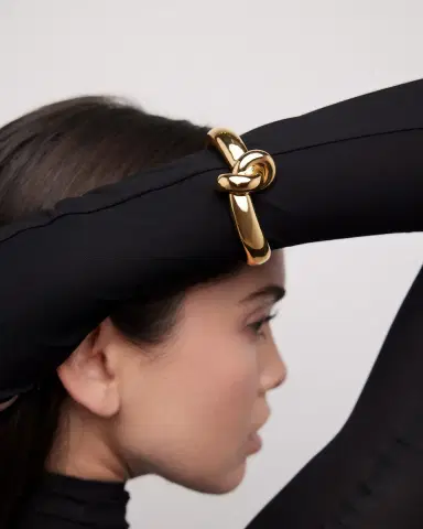 Jennifer Fisher Thin Knot Cuff | Thumbnail 2 Jennifer Fisher Thin Knot Cuff | Thumbnail 2