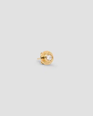 Jennifer Fisher Diamond Stud Earring in 18K Yellow Gold | Thumbnail 2