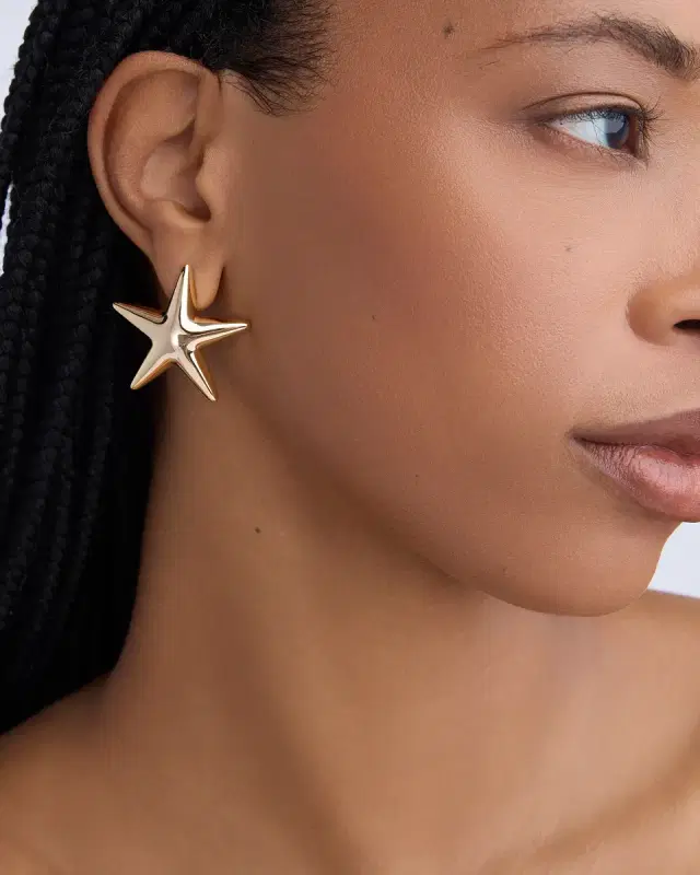 Jennifer Fisher Puffy Star Earrings