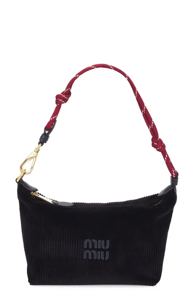 Miu Miu Velluto Righe Nastro Bag