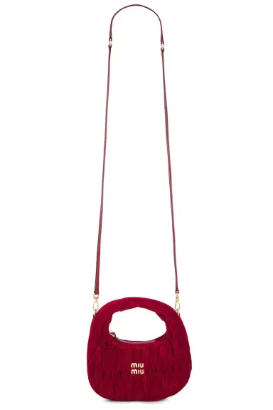 Miu Miu Wander Hobo Bag | Thumbnail 1 Miu Miu Wander Hobo Bag | Thumbnail 1