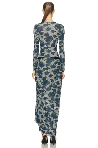 Coperni Suspended Ascii Dress | Thumbnail 4 Coperni Suspended Ascii Dress | Thumbnail 4