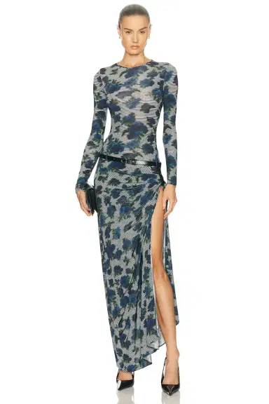 Coperni Suspended Ascii Dress | Thumbnail 1 Coperni Suspended Ascii Dress | Thumbnail 1