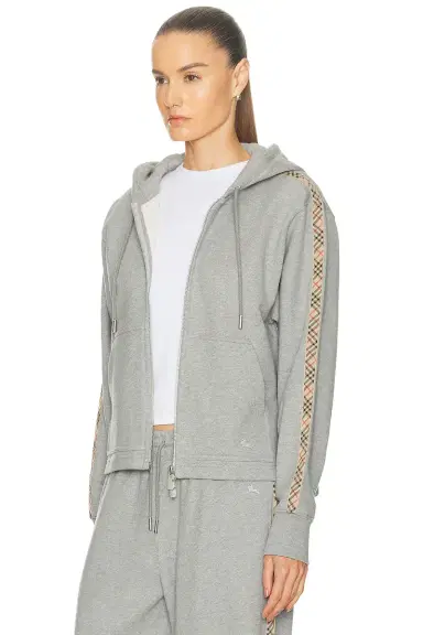 Burberry Harper Zip Up Hoodie | Thumbnail 2