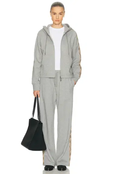 Burberry Harper Zip Up Hoodie | Thumbnail 4