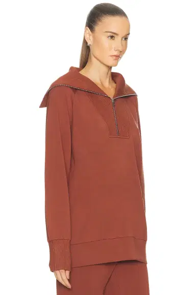 Varley Xina Half Zip Longline Sweater | Thumbnail 2 Varley Xina Half Zip Longline Sweater | Thumbnail 2