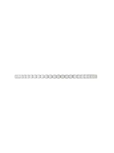Wish Fine Jewelry 2.00ct Diamond 14K Gold Half Bezel Tennis Bracelet | Thumbnail 1