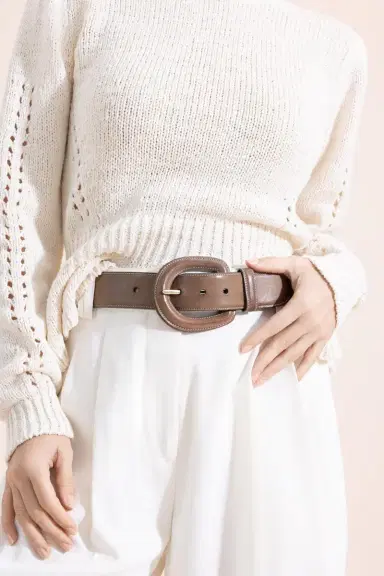 GAVAZZENI Aloe Belt - Fango | Thumbnail 3
