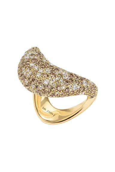 ZAHN-Z Diamond Champagne Ring | Thumbnail 3