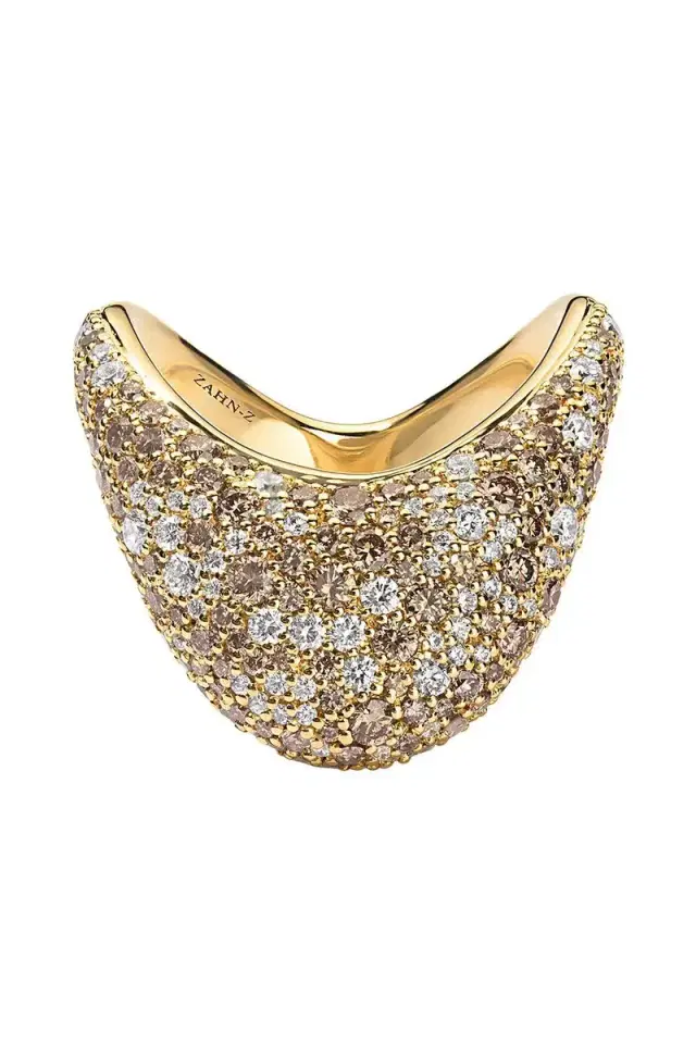 ZAHN-Z Diamond Champagne Ring