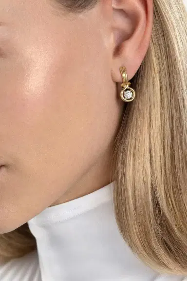 Melissa Kaye Diamond Medium Rocky Earrings | Thumbnail 2 Melissa Kaye Diamond Medium Rocky Earrings | Thumbnail 2