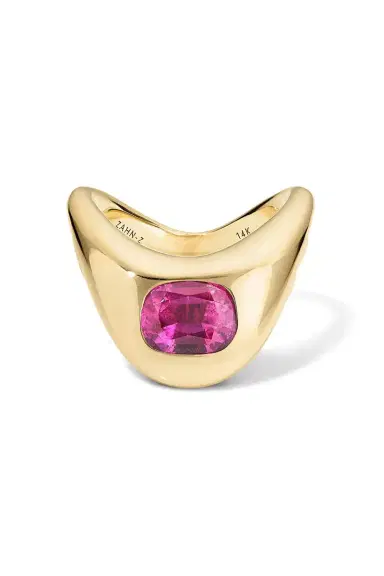 ZAHN-Z Elongated Cushion Vivid Pinky Ring | Thumbnail 1
