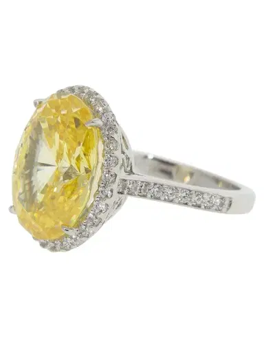 FANTASIA by DESERIO Oval Center Ring | Thumbnail 3