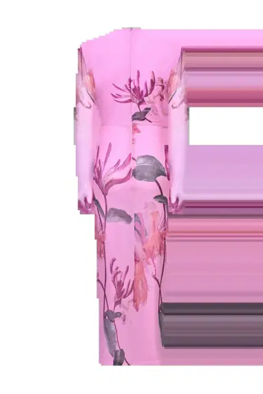 PatBo HONEY FLOWER TULLE MIDI DRESS | Thumbnail 4