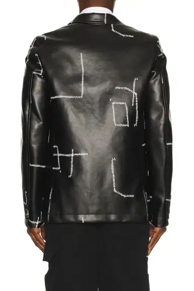 COMME des GARCONS BLACK Filip Pagowski Print Blazer | Thumbnail 2