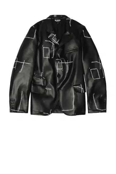 COMME des GARCONS BLACK Filip Pagowski Print Blazer | Thumbnail 4
