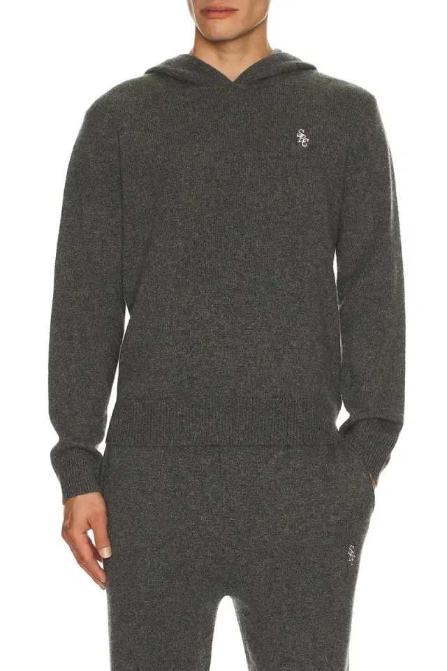 Sporty & Rich Cashmere Hoodie