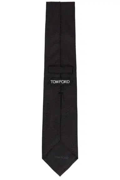 Tom Ford Solid Special Weave Tie | Thumbnail 2 Tom Ford Solid Special Weave Tie | Thumbnail 2