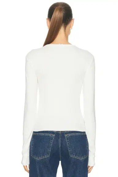 RE/DONE Baby Waffle Long Sleeve Top | Thumbnail 5 RE/DONE Baby Waffle Long Sleeve Top | Thumbnail 5
