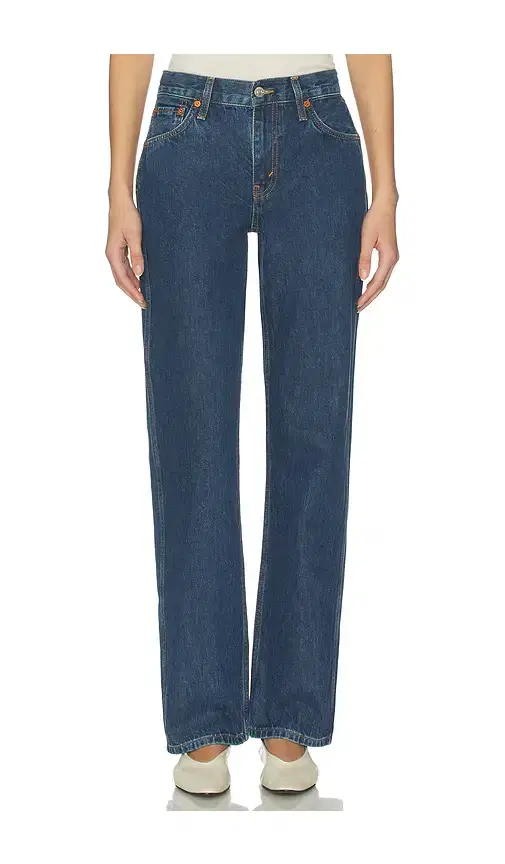 RE/DONE 90's Mid Rise Loose Jeans