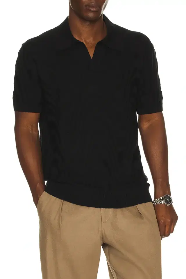 Frescobol Carioca Rino Jacquard Knit Polo