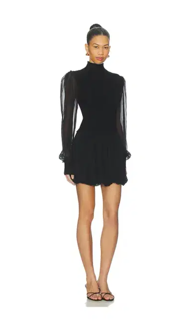 Frame Sheer Sleeve Dress | Thumbnail 2 Frame Sheer Sleeve Dress | Thumbnail 2