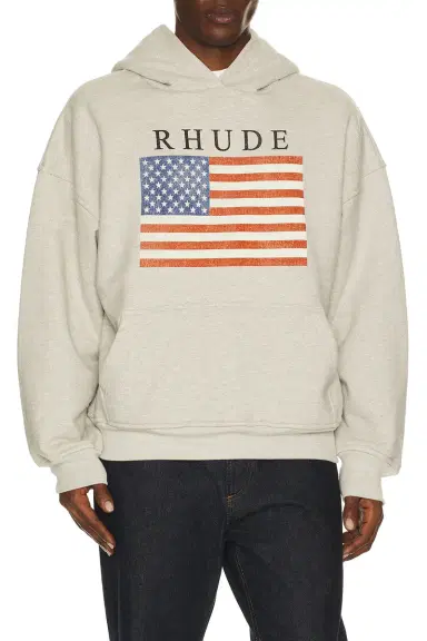 Rhude USA Flag Hoodie | Thumbnail 3